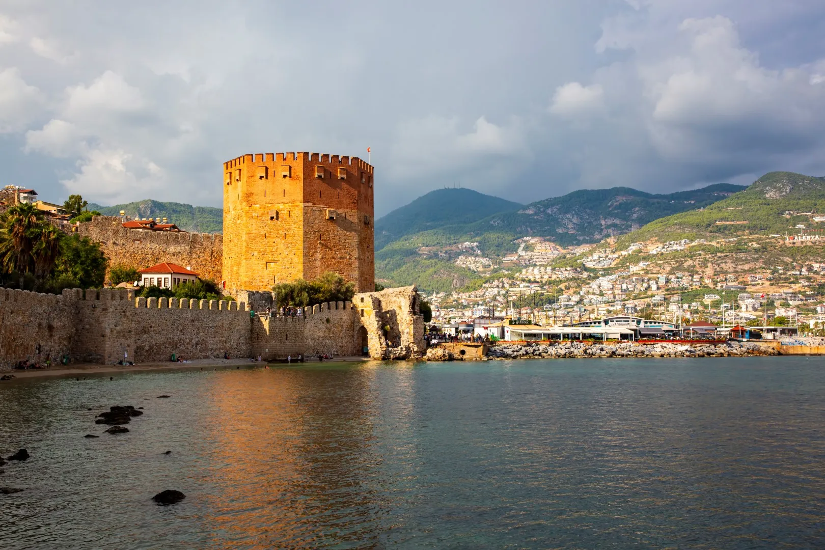 Antalya Boat Tour: Mediterranean Coast & Swimming Stops